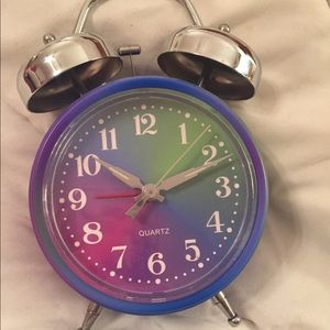 Light up bell alarm clock